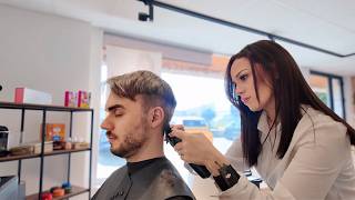 ASMR Barber Julie - This Adorable Hairdresser Has MAGIC Hands ✨