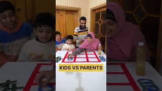 Tic Tac Toe Challenge KIDS VS PARENTS Is So Exciting #shorts by Wonder Family 5 #youtubeshorts