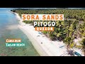 Maganda at bagong white beach resort sa pitogo quezon  sora sands  taclob beach  cabulihan