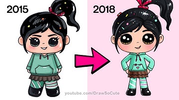 How to Draw Vanellope NEW | Ralph Breaks the Internet