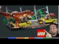 New LEGO Jurassic Park & World reveals! T.rex Breakout, Triceratops Pickup Ambush, Pyroraptor & Dilo