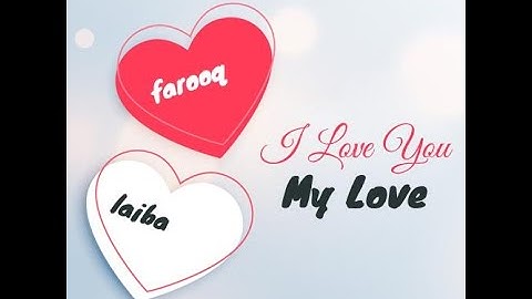 farooq love laiba status