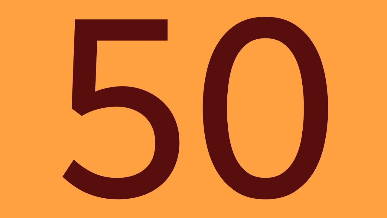 Mekorama's abstract number count - 50 - YouTube