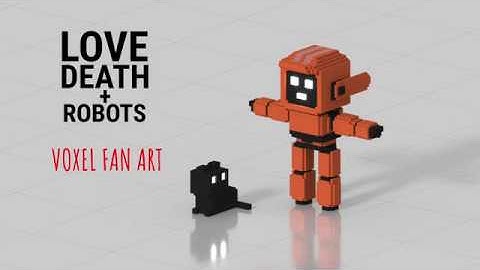 Love Death + Robots | MagicaVoxel