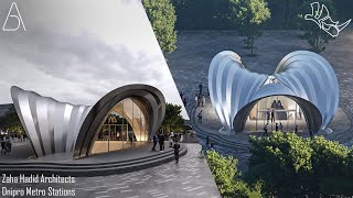 Zaha Hadid Architects - Metro Station, Ukraine