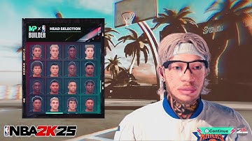 *NEW* BEST COMP STAGE FACE CREATION on NBA 2K25! DRIPPY COMP STAGE FACE CREATION TUTORIAL