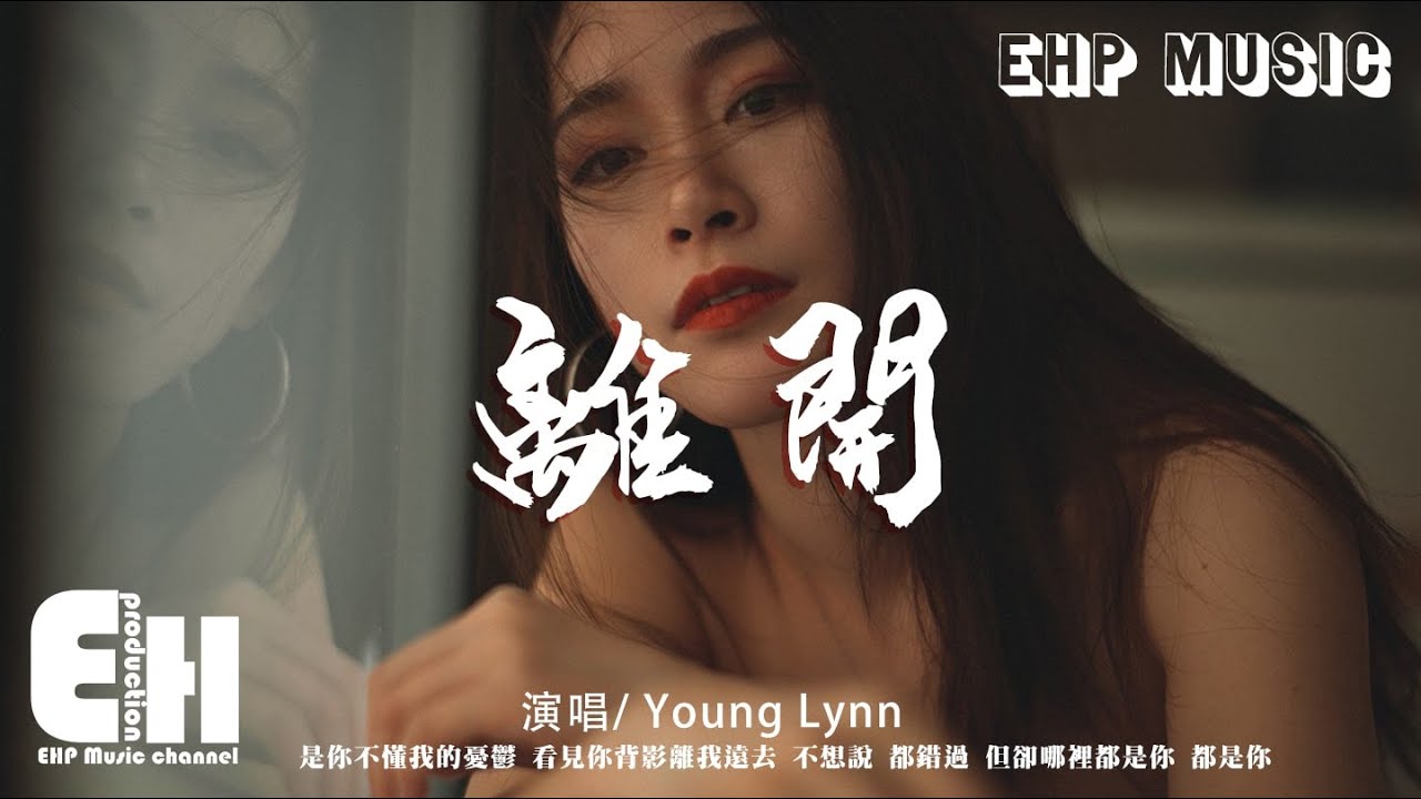 ⁣Young Lynn - 離開『是你不懂我的憂鬱，看見你背影離我遠去，不想說 都錯過，但卻哪裡都是你 都是你。』【動態歌詞/Vietsub/Pinyin Lyrics】