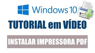 INSTALAR IMPRESSORA VIRTUAL PDF screenshot 1