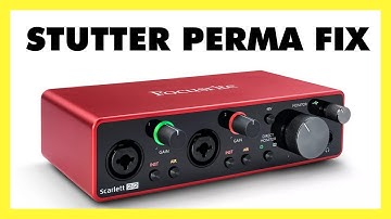 Fixing Audio Stutter Issues with Focusrite Scarlett 2i2 3rd Gen