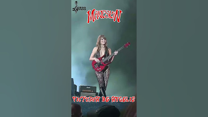 victoria de angelis Bass playing | Måneskin @ChamisBass #maneskin #basslive