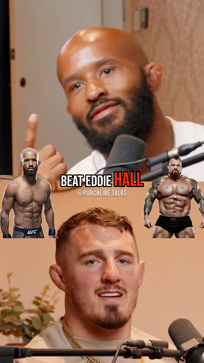 Could DJ Beat Eddie Hall in MMA? 🤔 w/ Tom Aspinall  #shorts