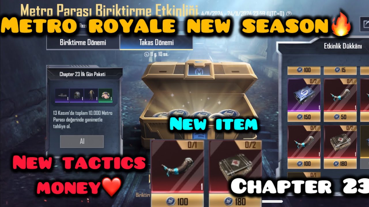METRO ROYALE FIRST DATE CHAPTER 23/ NEW TACTICS MONEY❤️NEW ITEM NEW SEASON/MONEY MAKING TACTIC