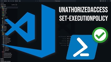 Powershell | La ejecución de scripts está deshabilitada en este sistema | UnauthorizedAccess ✅