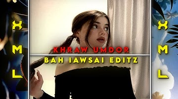Saphira 17 ❤☑️ || 🍃Khraw Umdor || Khasi Love Song ❤🎶 || Am Perset || New Xml 🗃 File 📁 In Description