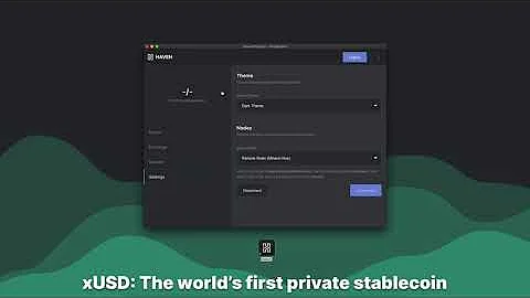 How to use Haven's xUSD: the world's first private stablecoin