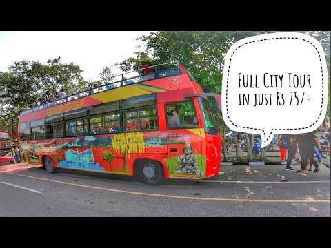 Chandigarh Tour In Double Decker Bus - Hop On Hop Off Bus