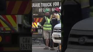 Rescuers Dig Through Rubble After Building Collapse In South Africa #Shorts | Voa News