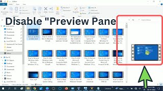 How To Disable "Preview Pane" In File Explorer In Windows 10 || Remove Preview Pane In Windows 10 screenshot 5