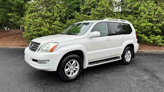 Player Profile 2004 Lexus GX470 - 137k Blizzard White Pearl. ONE Owner, Excellent Service History