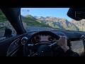 BEAUTIFUL Austrian Alps: Driving Up Grossglockner in Mercedes SL63 | 4K ASMR POV Scenic Drive