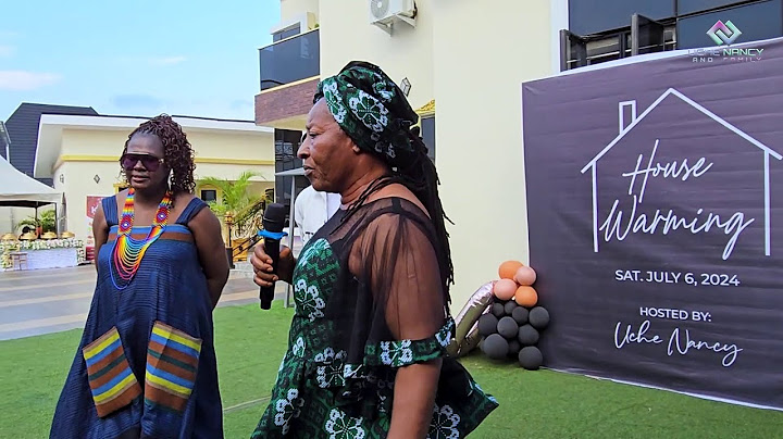 PART 2 - WATCH FULL VIDEO OF UCHE NANCY'S HOUSEWARMING