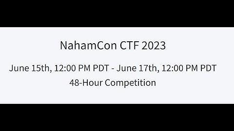 nahamconCTF | rsa and other warmup writeup