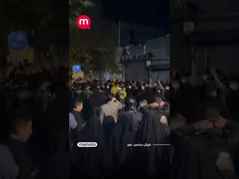 خیزش شبانه مردمی در خوی