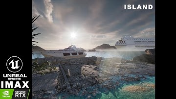 Unreal Engine 5.2 island Rtx 3060