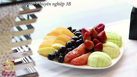 Tiệc trà Teabreak chuyên nghiệp 3B - Sự kiện TOYOTA