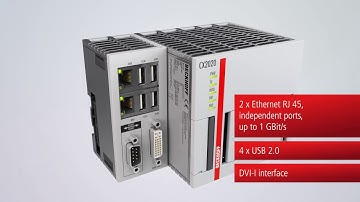CX2000 Embedded PC | Multi-core performance on DIN rail