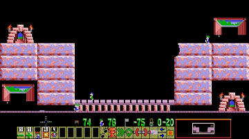 Lemmings Plus I (Psycho 21): KAMIKAZE!!!