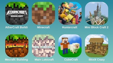 Athar Craft Build, Minecraft, Huntercraft, Mini Block Craft 2, Mecraft Building, Main Lokicraft,Cube