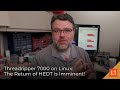 Threadripper 7000 on Linux: The Return of HEDT is Imminent!