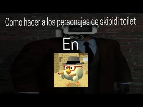 Cómo hacer a los personajes de skibidi Toilet (Ami manera)