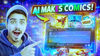 AI Generates Comic Videos in 1 Minute 🤯 | Best FREE AI Comic Video Generator 2026|