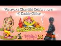 Vinayaka Chavithi Celabrations💫✨ at Office
