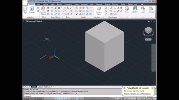 AutoCAD Tutorial How To Make 3D Box