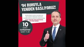 94 Ruhuyla Yeniden Başlıyoruz!