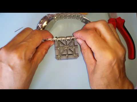 come accorciare il cinturino dell&rsquo;orologio - how to resize your watch band/ remove links