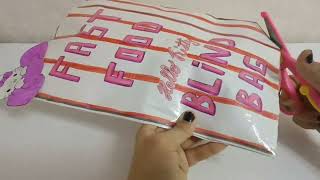 Unboxing Hello Kitty Fast Food Blind Bag | ASMR | #unboxing #asmr #blindbag #sanrio