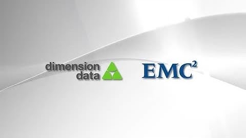 Dimension Data and EMC partner together