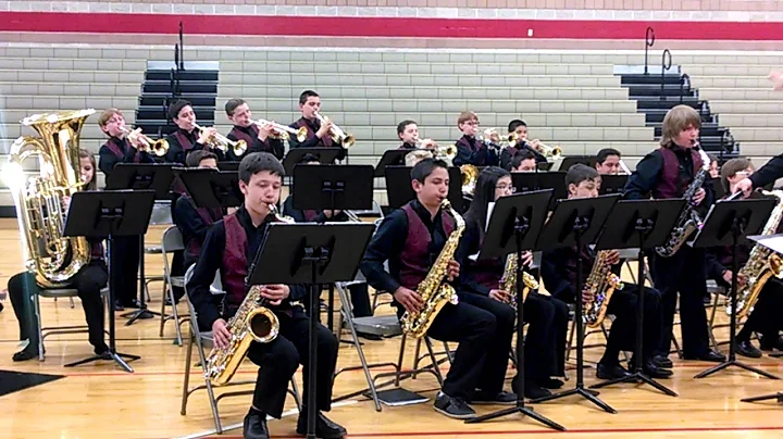 Fertitta Middle School Jazz Band Killer on the Keys 2014 05 21