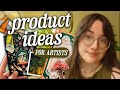 40 product ideas for your art business that make money