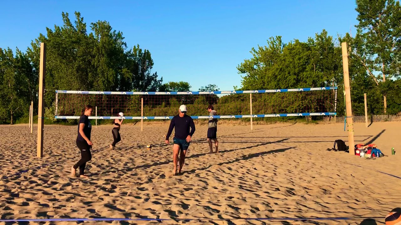 Beach volleyball YouTube