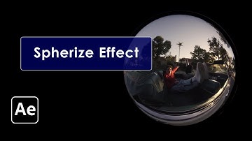 How to create Spherize Effect in after effects | Tutorials for beginner