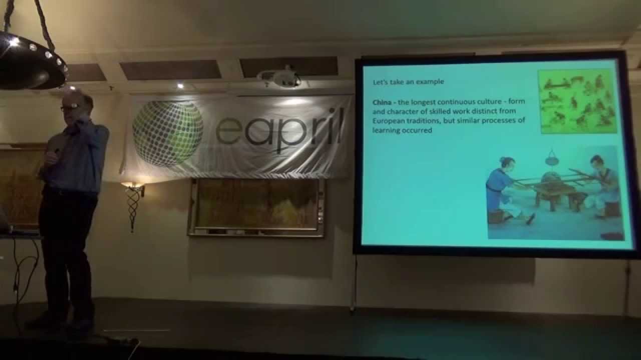 EAPRIL 2014 - Keynote - Stephen Billett - PART 1