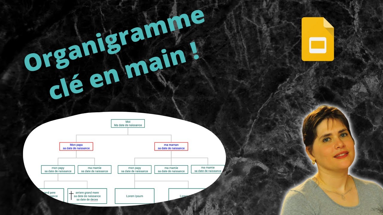 Comment faire un organigramme avec Google Slide ?