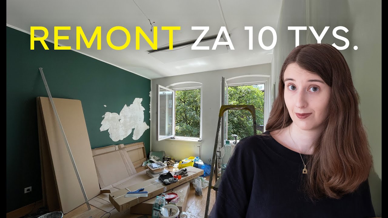 METAMORFOZA 24m² kawalerki | REMONT za 10 tys. zł 💸 w 2024 roku