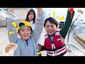 イワシを釣りまくれ！じゅたろうくんたちとドタバタ魚釣りがむっちゃ楽しかった！ #にじうさチャンネル @ooijutarokun