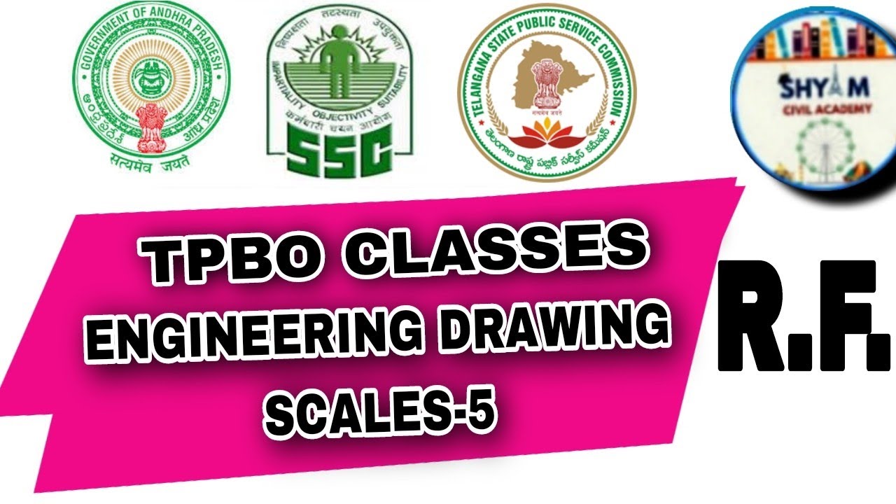 SCALES5 ENGINEERING DRAWING TELUGU CLASSES TSPSC APPSC TPBO TELUGU